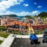 vista de ribadesella con quads