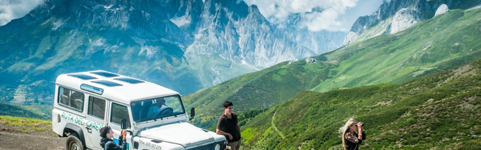 turistas en rutas 4x4